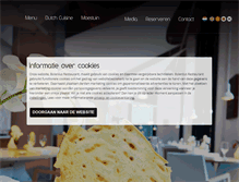 Tablet Screenshot of bolenius-restaurant.nl